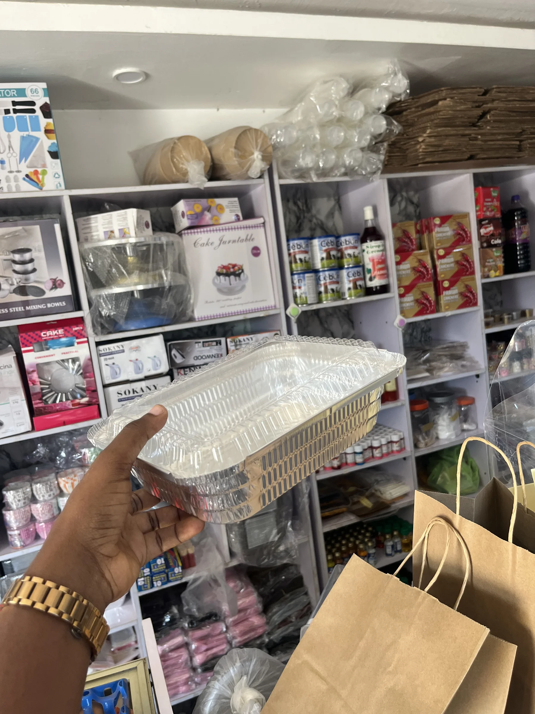 Foil tray 2litre